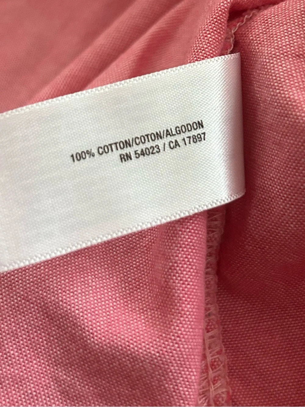 Old Navy Toddler Pink Linen Blend Look Button Down Shirt 4T Roll Tab Sleeve⁠